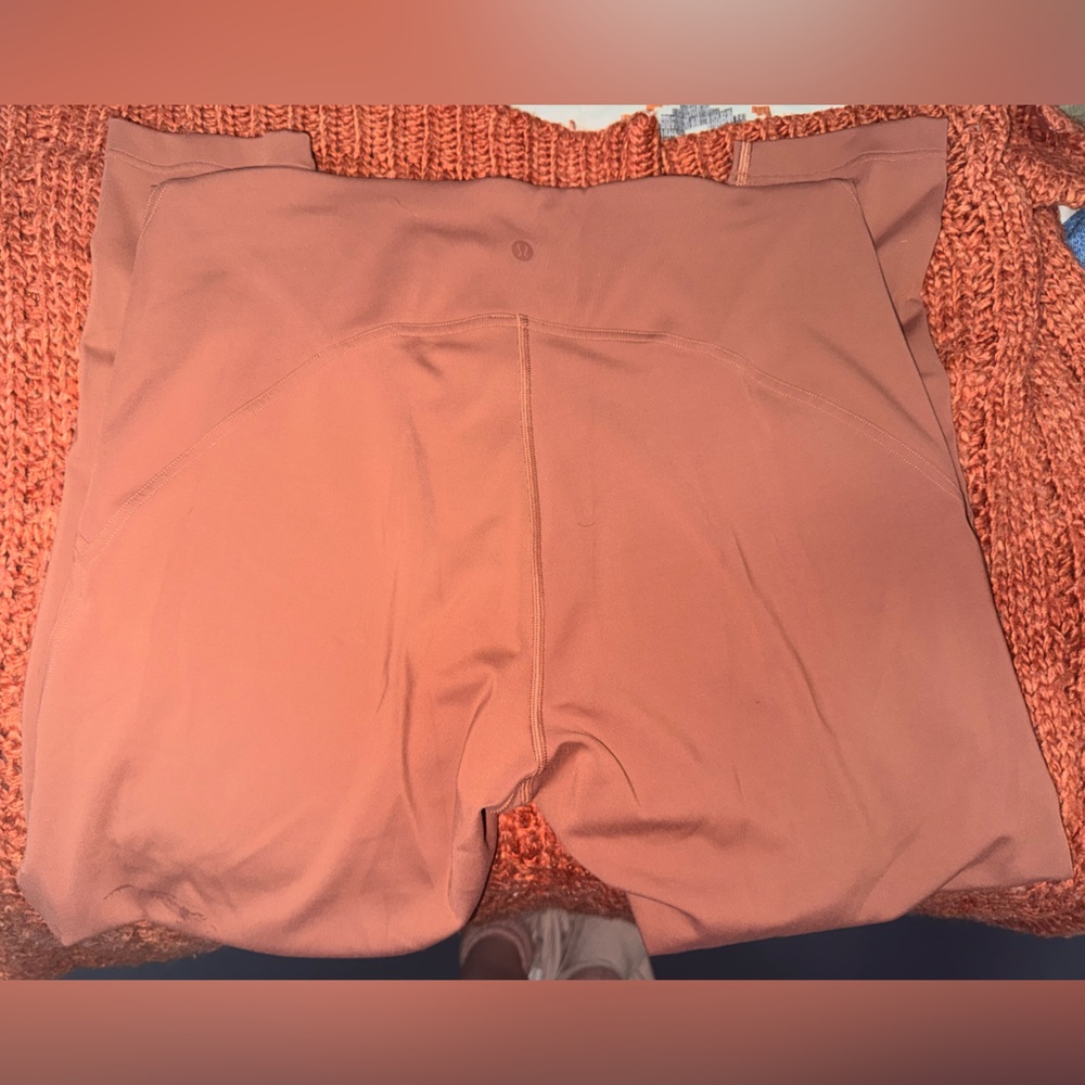 NWOT Burnt Orange Lululemon Leggings